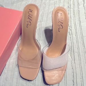 Wild Pair Slide Dress Sandals - Size 10